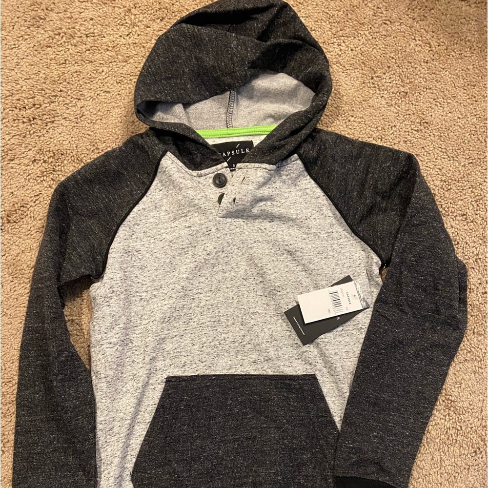 Capsule boys hooded sweatshirt